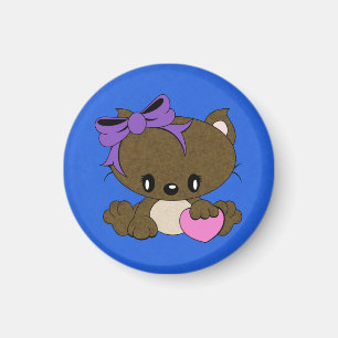 Loving Kitty Magnet