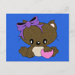 Loving Kitty Postcard
