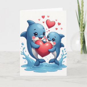 Loving Marine Life Mothers Day Card