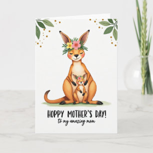 Loving Marsupials Mother Card