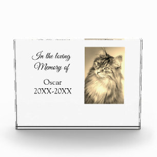 loving memorial keepsake funeral add pet name phot photo block