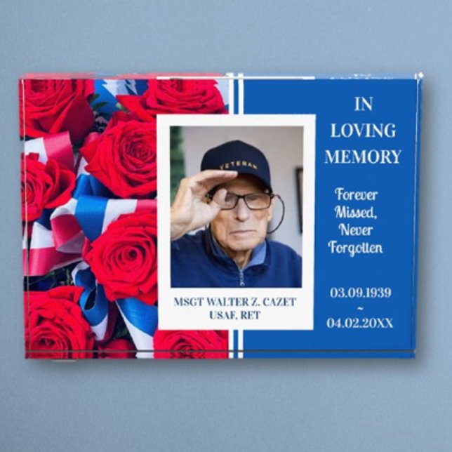 Loving Memory Veteran/Loved One  Photo Block (Creator Uploaded)