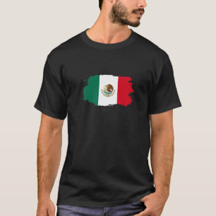 Loving Mexico Flag Patriotic Mexican Sports Suppor T-Shirt