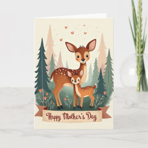 Loving Mothers Day Forest Card
