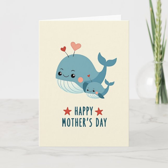 Loving Mothers Day Marine Card (Front)