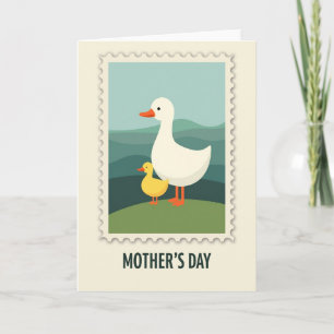 Loving Mothers Day Stamp Card