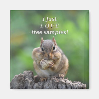 loving those free samples magnet