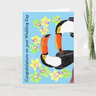 Loving Tookens Congratulations on your wedding day Card