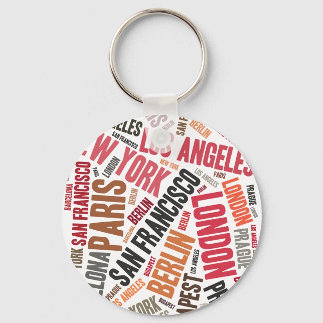 Loving travelling key ring (Front)