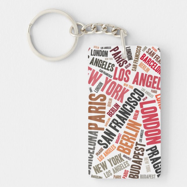 Loving travelling key ring (Front)