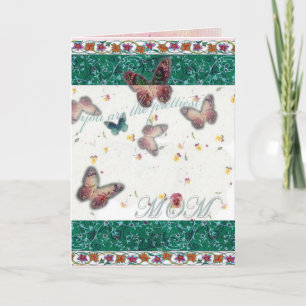 Loving Words Mother's Day Oriental Butterfly Card