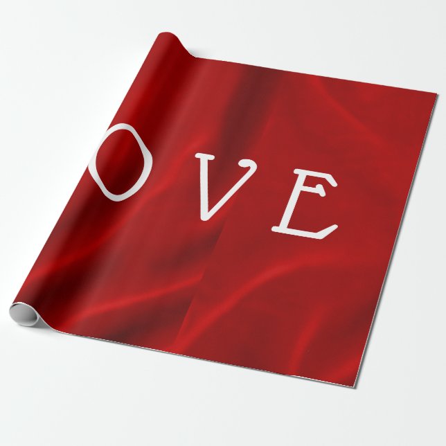 Loving You Gift Collection Wrapping Paper (Unrolled)