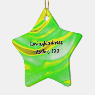 Lovingkindness Psalms Chapter 103 Ceramic Tree Decoration