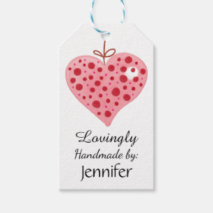 Lovingly, Handmade by: Customisable Gift Tags
