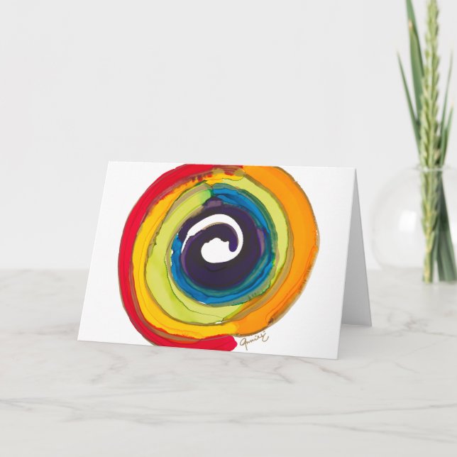 Lovitude Blank 5x7 Note Card "Express Truth" (Front)