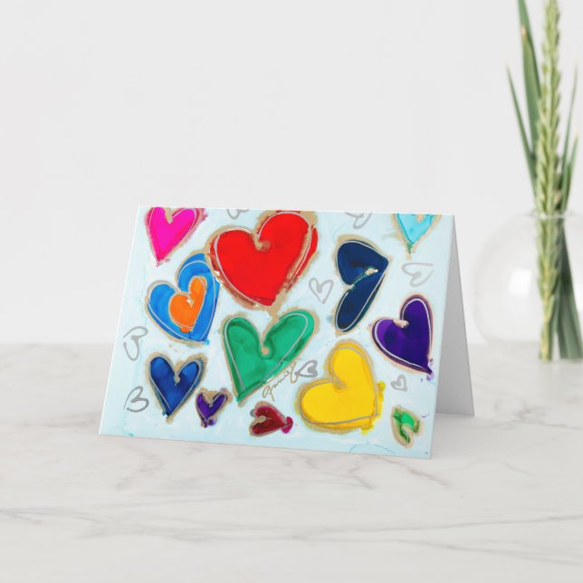 Lovitude Blank Card Love is in the Air (Front)