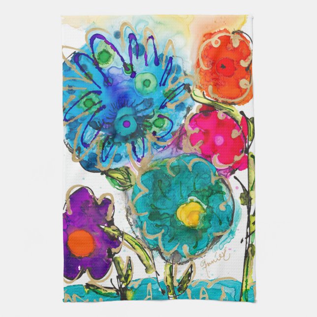 Lovitude Dish Towel Winking (Vertical)