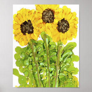 Lovitude Poster 3 Sunflowers