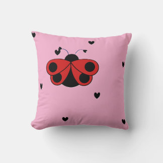 lovlee bug two-tone cushion