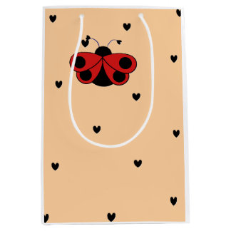 lovlee bug two-tone medium gift bag