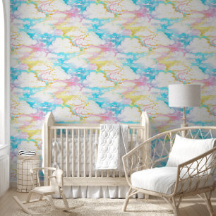 Lovley Sky Clouds - Seamless Pattern 7 Wallpaper
