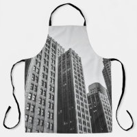 LOW ANGLE GRAYSCALE PHOTOGRAPHY OF HIGH-RISE BUILD
