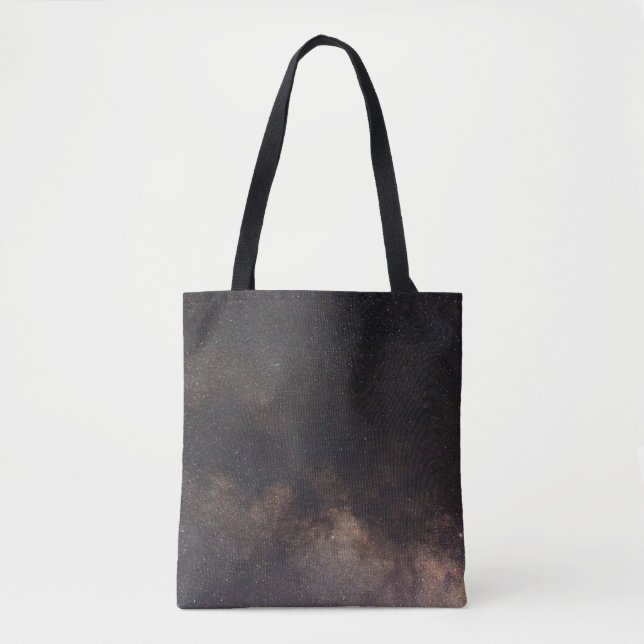 Low-angle of milky way tote bag (Front)
