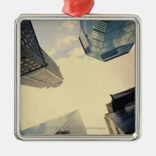 Low angle of the Chrysler Building Metal Tree Decoration