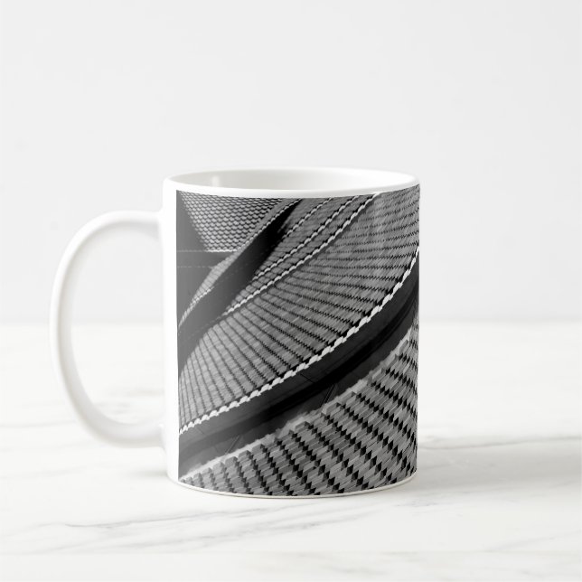 LOW ANGLE PHOTO OF ARCHITECTURAL BUILDING COFFEE MUG (Left)
