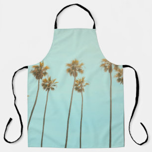 Low angle photography coconut tree apron