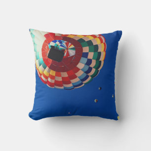 Low angle photography of balloons cushion