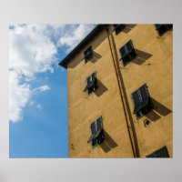 LOW ANGLE PHOTOGRAPHY OF BROWN LOUVER WINDOW