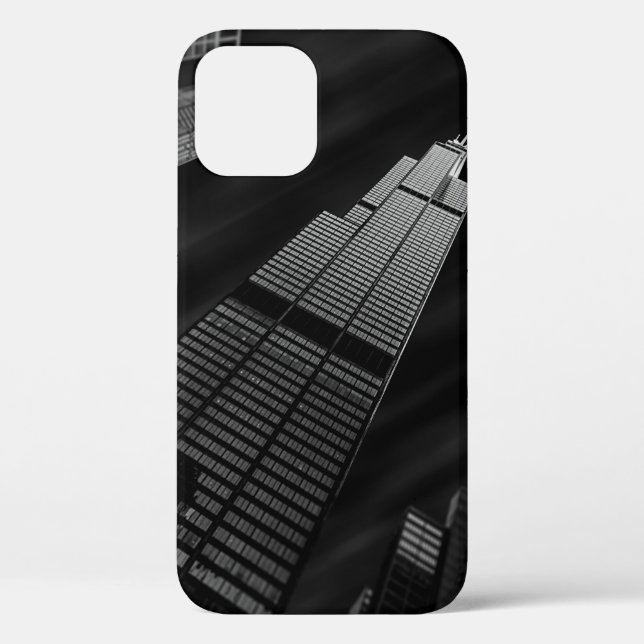 LOW-ANGLE PHOTOGRAPHY OF CURTAIN WALL BUILDING Case-Mate iPhone CASE (Back)
