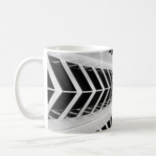 LOW ANGLE PHOTOGRAPHY OF HIGH RISE BUILDING COFFEE MUG