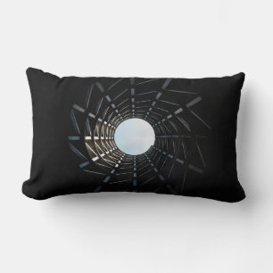 Low angle photography of missile silo hole lumbar cushion