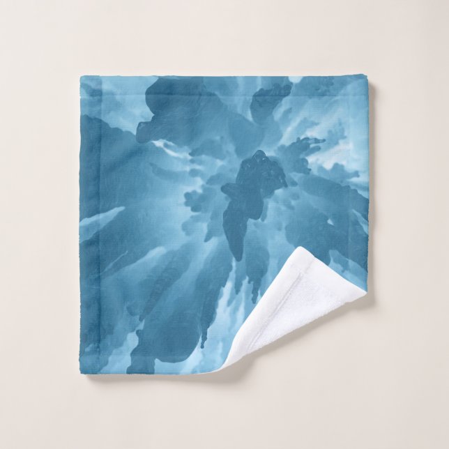 Low angle view of stalactites wash cloth (Wash Cloth)