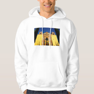 Low Angle View Of Yellow Ornate Church Hoodie