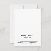 Low Bar RSVP Card I