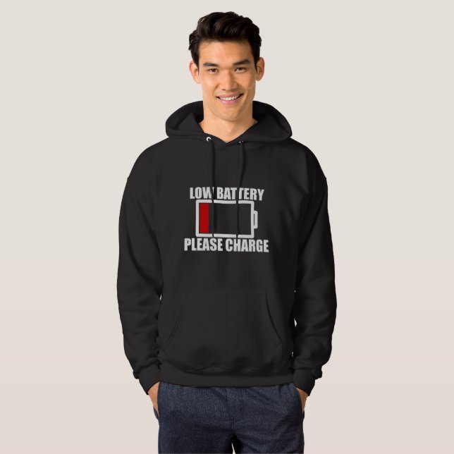 LOW_BATTERY HOODIE (Front Full)
