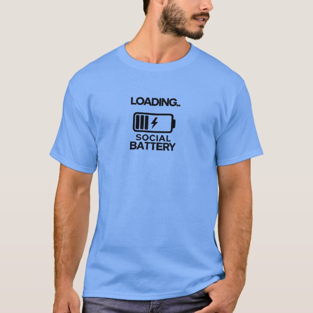 Low Battery Mode: Activated T-Shirt (Front)