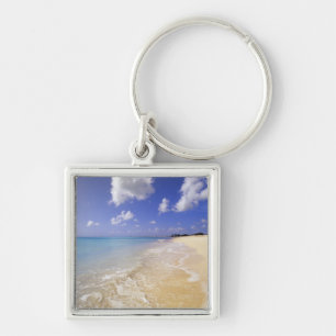 Low Bay Beach, Barbuda, Antigua Key Ring