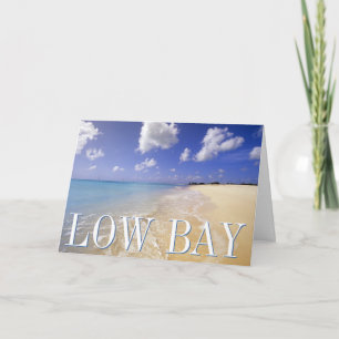 Low Bay Beach, Barbuda, Antigua Thank You Card