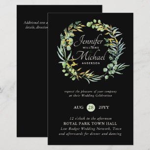 Low Budget Wedding Network BUDGET Greenery Wreath