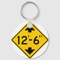 Low Clearance Warning Highway Sign