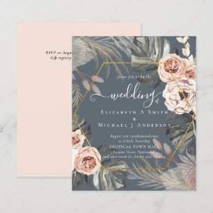 Low Cost Budget PAMPAS GRASS TROPICAL Wedding