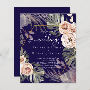 Low Cost Budget PAMPAS GRASS TROPICAL Wedding