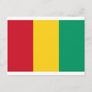 Low Cost! Guinea Flag Postcard