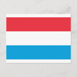Low Cost! Luxembourg Flag Postcard