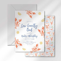 Low Country Seafood Boil Lobster Bake