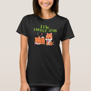 Low Energy Club Dog for Relaxed Style and Everyday T-Shirt